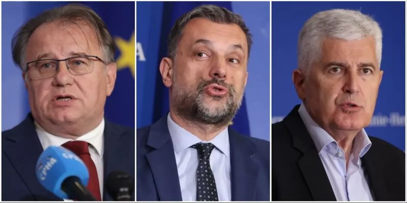 Nikšić: Ne želimo preći crvenu liniju; Konaković: Neproduktivan sastanak; Čović: Legitimno predstavljanje i konstitutivnost