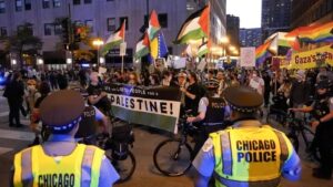 Hiljade ljudi marširaju u Chicagu protiv rata u Gazi na konvenciji Demokratske stranke