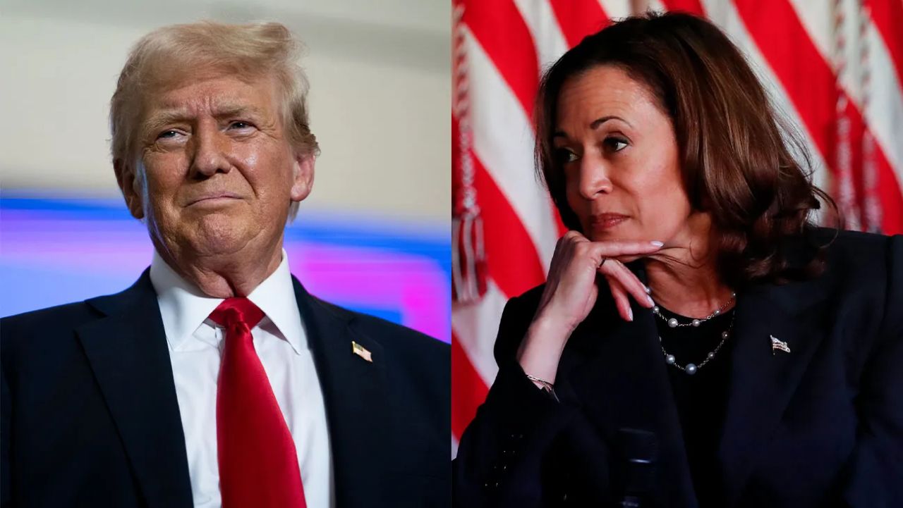 Trump Harris