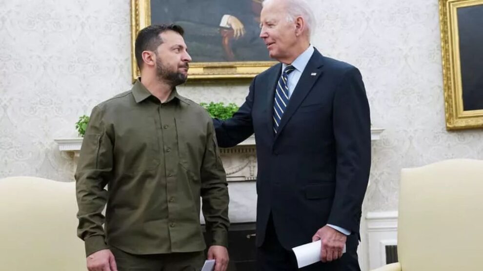Biden obećao Zelenskom vojnu pomoć Kijevu od osam milijardi dolara
