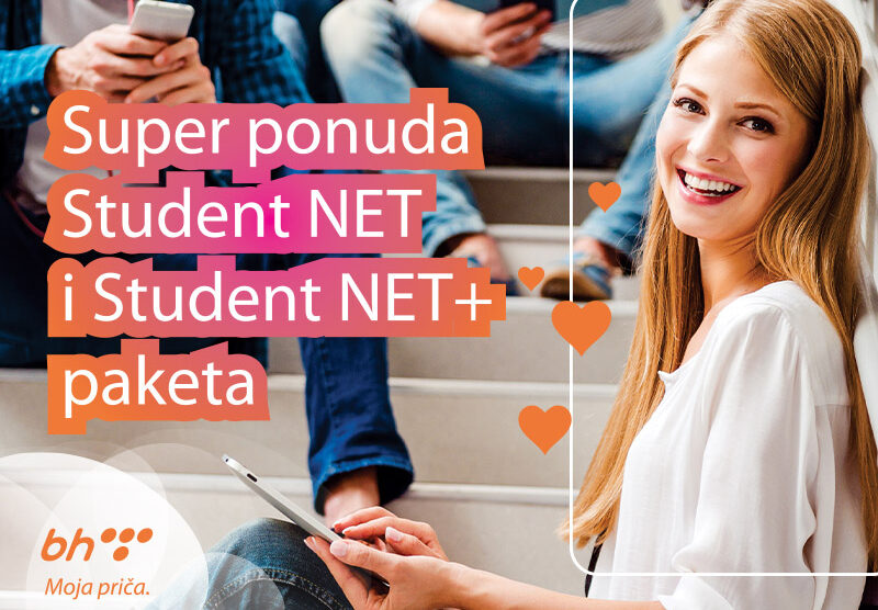 Započnite novu akademsku godinu sa Student NET paketima BH Telecoma!