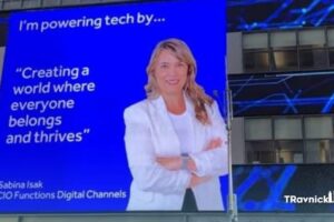 Travničanka Sabina Isak, rođ. Bajramović - Jedna od vodećih žena u oblasti bankarskih tehnologija