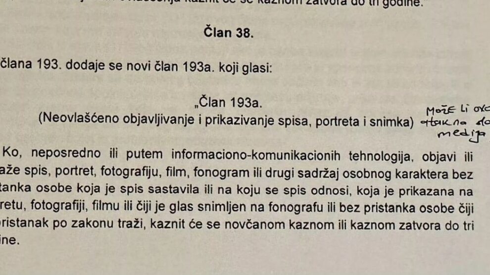 Bišćević-Tokić: Izmjene Krivičnog zakona FBiH kao alat za ušutkivanje novinara i kritičkih glasova