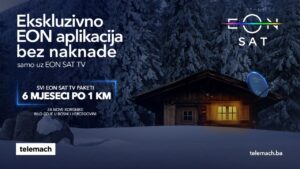 Ekskluzivno EON aplikacija bez naknade u svim EON SAT TV paketima