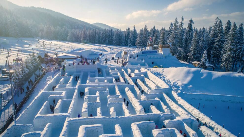 Znate li gdje se nalazi najveći snježni labirint na svijetu?