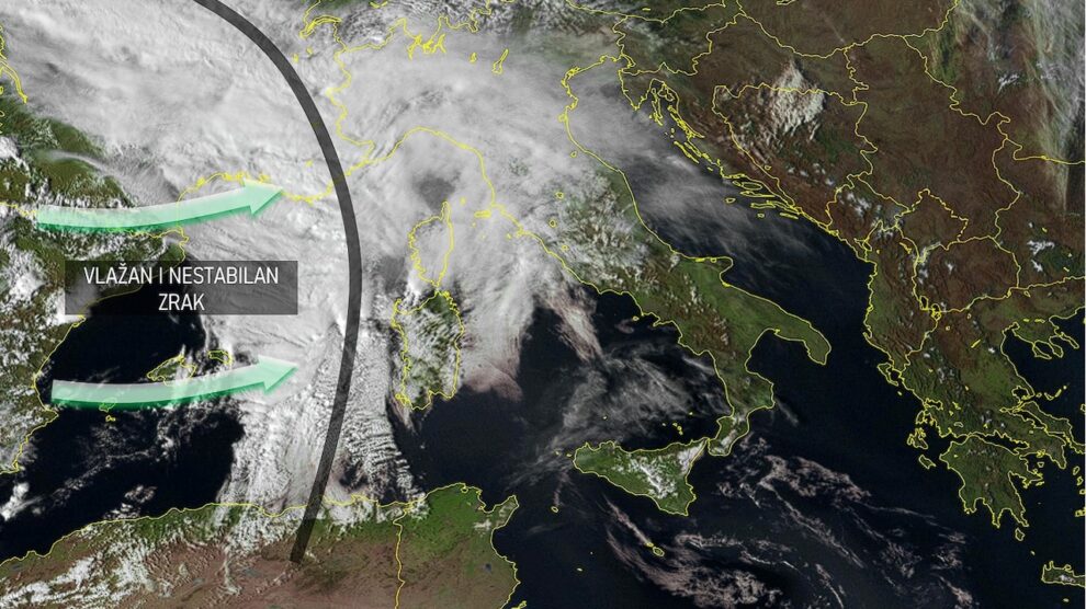 Slijedi promjena: Prognoza vremena za naredne dane