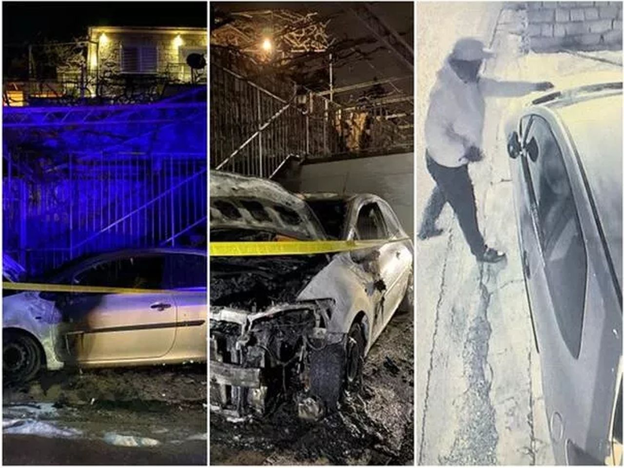 Vukanovic zapaljen automobil