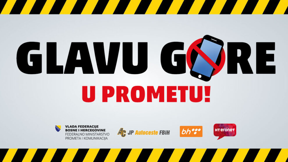 Najava početka kampanje „Glavu gore! Stop korištenju mobitela u prometu“