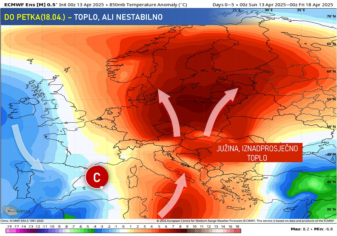 prognoza vremena