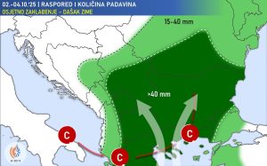 Prognoza vremena za naredne dane: Dolazi još hladnije vrijeme
