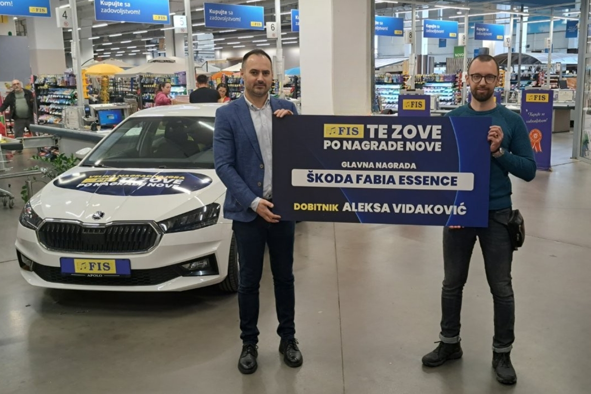 Dva automobila Škoda Fabia dobili svoje vlasnike - Završena velika FIS-ova nagradna igra