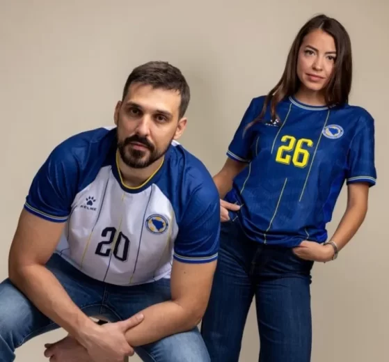 Novi dresovi Zmajeva ugledali svjetlo dana: Pogledajte u čemu će BiH krenuti po svjetski san