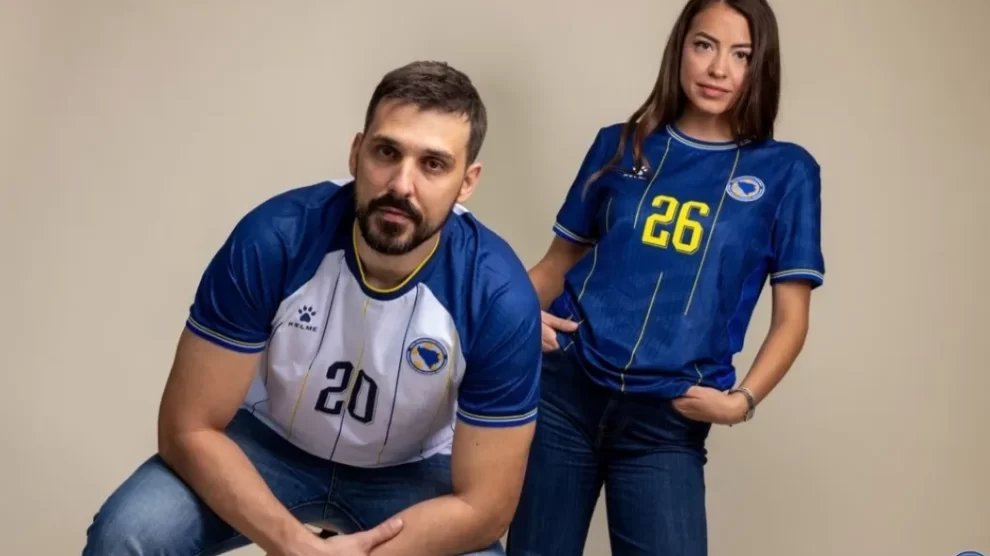 Novi dresovi Zmajeva ugledali svjetlo dana: Pogledajte u čemu će BiH krenuti po svjetski san