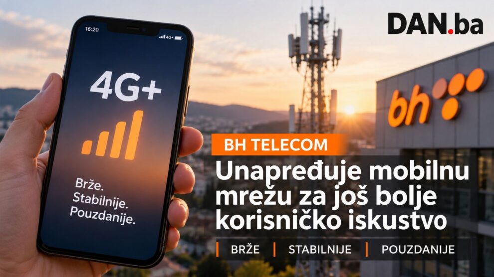 BH Telecom unapređuje mobilnu mrežu za još bolje korisničko iskustvo
