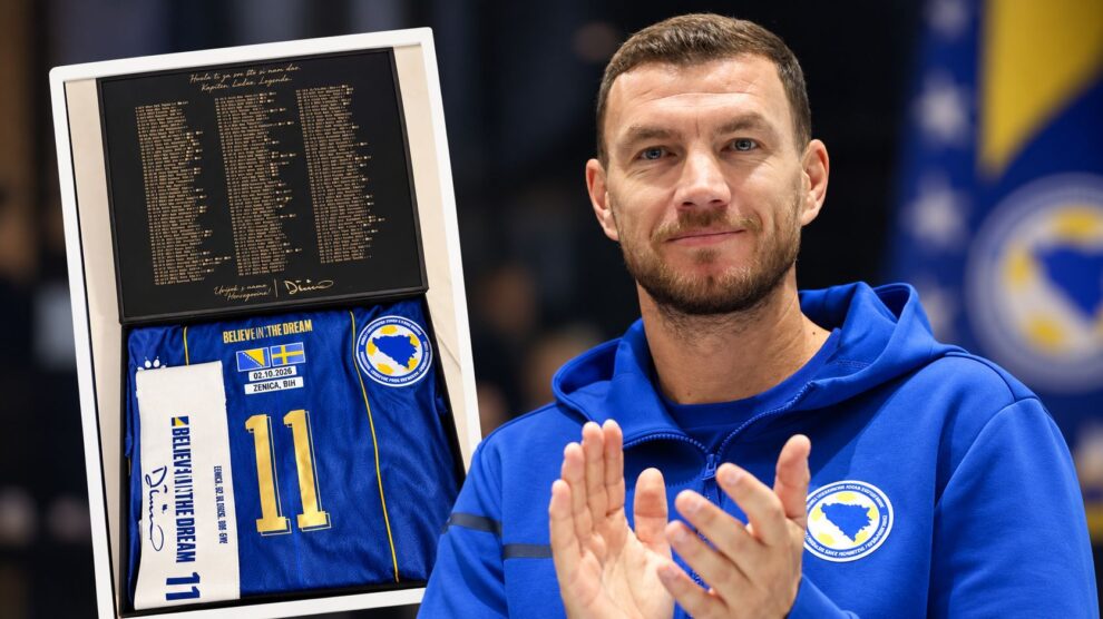 Neke se legende ne opraštaju: Edin Džeko večeras posljednji put u dresu Bosne i Hercegovine